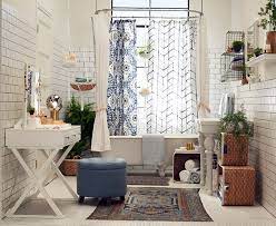 This chic, global bath rug is trendy, durable, and so, so soft. 20 Stylish And Relaxing Bohemian Bathroom Designs Home Design Lover