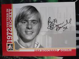 NHL Dan Bouchard Atlanta Flames Golman Autogram