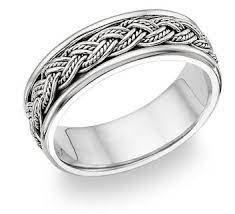 Mens Platinum Wedding Rings Fisherman Knot Ring Strongest Knot Mens Wedding Rings Mens Wedding Rings Platinum Wedding Rings