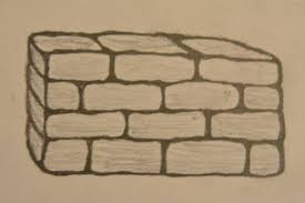 How To Draw A Brick Wall Brick Wall Drawing Wall Drawing Drawings