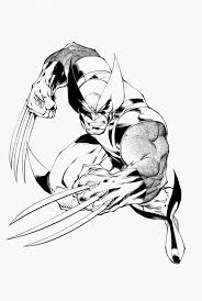 Free Printable Wolverine Coloring Pages For Kids Wolverine Comic Wolverine Animal Wolverine Comicbook