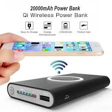 That's where portable chargers and power banks come into play. 20000mah Portable External Battery Power Bank Qi Wireless Salesphonesep Com Powerbank Power Bank Charger Wireless Charging Pad