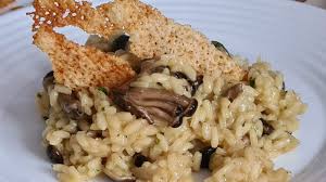 Risotto con funghi e zafferano. Risotto Con Funghi Pioppini E Zafferano Blogboccabuona
