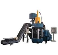 Customized Hydraulic Metal Briquetting Press Machine ...