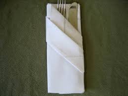 Grab 2 layers on the top (blue and white under) fold like on the foto towards yourself and make the cuff. How To Fold Dinner Napkins Napkin Folding Guide