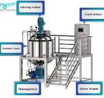 Homogenizer Machine Popular Cosmetic Industrial Blender Shampoo Liquid Soap  Mixer Machine Madeshampoo Making Machine