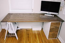 We diy'd a custom corner floating desk using an ikea hacked shelf! Alex Drawer Upgrade Ikea Hack