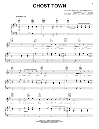 Скачать минус песни «ghost town» 160kbps. Adam Lambert Ghost Town Sheet Music Pdf Notes Chords Pop Score Piano Vocal Guitar Right Hand Melody Download Printable Sku 175144