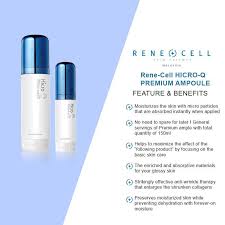 美容液 Hicro Q Premium Ampoule 120ml/30ml Renecell Hicro Q Premium Ampoule 120ml+30ml Undried