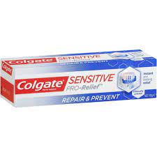 Ia berfungsi membantu mengeluarkan plak gigi dan sisa makanan dari gigi. Ubat Gigi Halal Colgate Sensitive Pro Relieve Exp 4 21 Gigi Sensitif Ngilu Gusi Berdarah Nafas Berbau Shopee Malaysia
