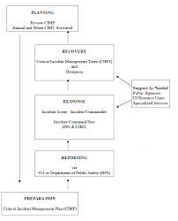 Critical Incident Management Plan Flow Chart Critical