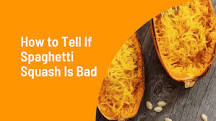 Can you eat bad spaghetti squash?