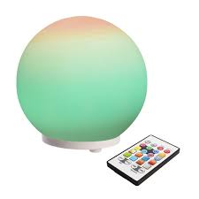 Die besten led kugelleuchte deals auf einen blick zum günstigsten preis schon ab 11.69€! Chepre Led Rgb 4w Glas Kugelleuchte 200 Mit Nachtlicht Und Ir Fernbedienung Tischleuchten Innen Leuchten Lampen Leuchten Onlineshop