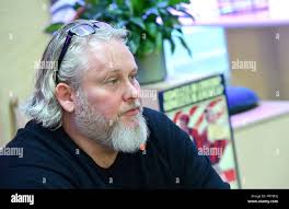 Rotimi Rainwater, director of documentary Lost In America, during a Q and A  for young people with staff and execs at Centrepoints' Dean Street  Building, London Stock Photo