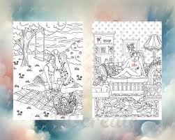 Erotic Adult Coloring Book, Sex PDF Pages, Porn and Nude, Erotic Coloring -  Etsy