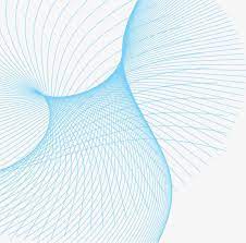 Vector Blue Shading Material Science And Technology Lines Curved Lines Circle Pattern Technology Theme Material Science