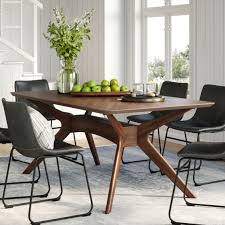 Sigrid Rectangular Dining Table Midcentury Modern Dining Table Dining Table Design Modern Solid Wood Dining Table