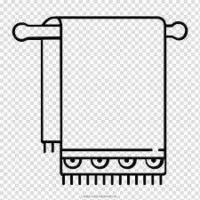 Towel Drawing Coloring Book Ausmalbild Others Transparent Background Png Clipart Hiclipart