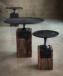 Mountain Modern With An Old Homestead Twist Colorado Homes Lifestyles Modern Side Table Reclaimed Wood Table Side Table