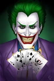 Joker Harley Quinn Batcave Batman Playing Card PNG