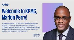 I'm delighted to make this announcement. Please join me in welcoming Marlon  Perry as a partner in our Federal Audit practice!