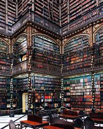 The Royal Portuguese Cabinet Of Reading In Rio De Janeiro Beautiful Library Cool Places To Visit Home Libraries