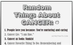Thus at these moments, they desire safety and emotional security from their lovers. 23 Most Random Things About Cancer Zodiac Sign Be Prepared To Lol