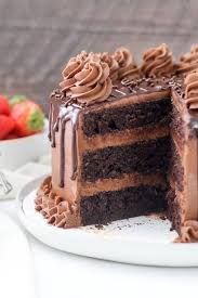 Homemade Chocolate Cake Easy 3 Layer Cake Recipe Recipe Chocolate Cake Recipe Chocolate Frosting Recipes Cake Recipes