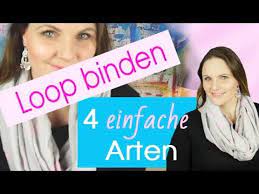 Das tuch muss man nur einmal um den hals binden, dann versteckt man das eine ende im. Loop Binden Anleitung Damen 4 Einfache Arten Youtube