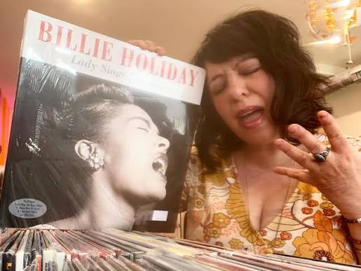 Lady Sings The Blues” is the current vibe and the staff pick for today.  Open until 5. Birthday/Anniversary week has begun. Come celebrate this  Saturday, and help me erase these lady blues.