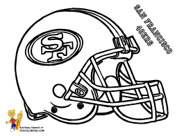 Great for kids and adults. Pro Football Helmet Coloring Page Nfl Football Free Coloring