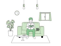 4,700点を超える一人暮らしのイラスト素材、ロイヤリティフリーのベクター素材グラフィックスとクリップアート - iStock | 部屋,  ワンルーム, リビング