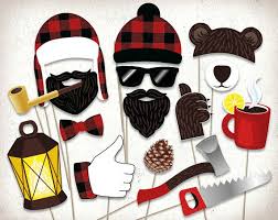 Free Printable Photo Booth Props Birthday Pdf Lumberjack Photo Booth Props Printable Pdf Lumberjack Party Printables Lumberjack Photo Props Party Supplies Birthday Party Props Photo Booth Props Birthday Party Props Photobooth Props Printable