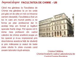 Produse/servicii oferite de universitatea bucuresti facultatea de chimie. Facultatea De Chimie Universitatea Din Bucuresti Photos Facebook