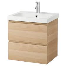 Nous vous proposons une variété de. Godmorgon Odensvik Sink Cabinet With 2 Drawers White Stained Oak Effect Dalskar Faucet Ikea Ikea Godmorgon Sink Cabinet Sink