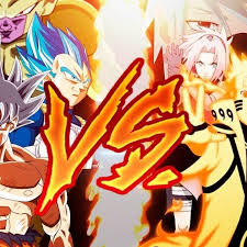Naruto vs dragon ball z goku. Naruto Vs Goku Sasuke Vs Vegeta Dragon Ball Z Vs Naruto Shippuden Home Facebook