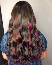 # 16 peek a boo multi colored source. 29 Subtle And Popping Peekaboo Highlights Hairstyles