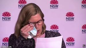 The man, who is a close contact of a previously reported case, had been isolating while infectious, nsw. Covid 19 Australia Dr Kerry Chant Uses Face Mask To Wipe Eye Temporarily Stopping Press Conference Daily Mail Online