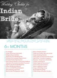 Indian Wedding Checklist For The Bride Indian Bridal Checklist Ind Wedding Planner Checklist Wedding Preparation Checklist Indian Wedding Planning Checklist
