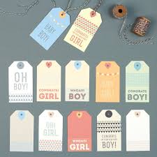 Free printable baby boy shower gift tags. New Baby Gift Tags Printable By Basic Invite