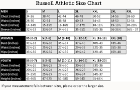 45 Extraordinary Russell Hoodie Size Chart