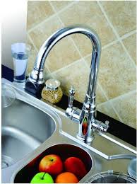 Water filtration faucets are one of the simplest solutions for providing filtered drinking water right in your own kitchen. Dual Handle Filter Kitchen Faucet Mixer Two Spouts Drinking Filter Water Tap Three Way Faucet For Water Filter Kitchen Fixtures Kitchen Faucet Water Tap