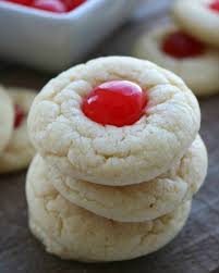 Cherry Almond Christmas Cookies Recipe Cherry Cookies Recipes Cherry Cookies Pumpkin Poke Cake