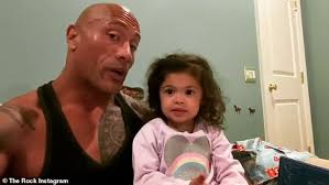 Dwayne douglas johnson, also known he is the son of ata johnson (born feagaimaleata fitisemanu maivia) and professional wrestler. Dwayne Johnson Says Spending More Time With His Daughter Tiana Has Been A Real Silver Lining Sound Health And Lasting Wealth