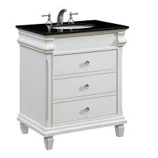 Comparing with refined vintage vanities, here open shelving is. 30 Norfolk Single Bathroom Vanity Set In Antique White Overstock 13449498