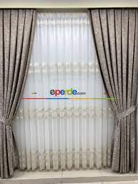 Fon perdeler son dönemde popülerliğini arttıran modellerden birisi. 2021 En Yeni Trend Salon Tul Perde Modelleri Ekru Roze Gold Eperde Com