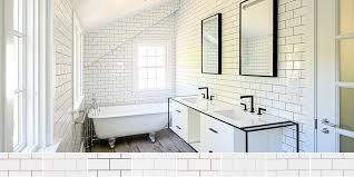 What colors go with black and white tile bathroom. How To Choose The Best Grout Colors For White Subway Tiles