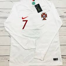 Ronaldo stop wearing long sleeves in juventus? Nike Shirts Portugal Ronaldo Mens Away Long Sleeve Jersey Poshmark