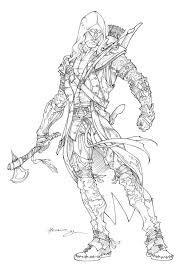 Assassin S Creed Printable Coloring Pages Dibujos Animados Para Dibujar Dibujos Dibujos A Lapiz