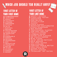 Which Job Should You Really Have Which Job Namegenerator Game Name Generator Play Fun Friends Work Cool Name Generator Name Generator Frustration